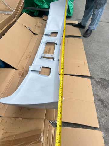 GA-A-290C Steel Front Bumper White for Hino 238 258 268 338 2005 2006 2007 2008 2009 2010 2011 2012 2013 2014 2015 2016 2017 2018 2019 2020