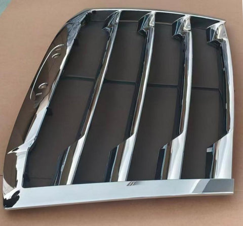GA-CA1802-B1 Grille Chrome W/Bug Screen For Freightliner Cascadia 2018 2019 2020 2021 2022 2023 2024 GA-FR-091A-YJ