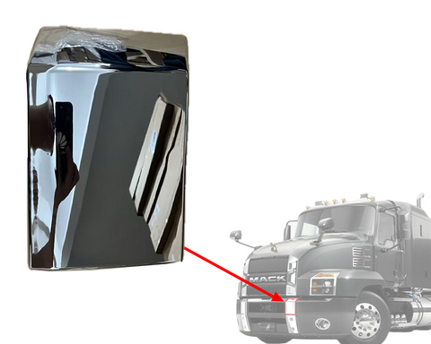 GA-MK-047-2A-L Bumper Trim Moulding Left Driver Side For Mack Anthem 2017 2018 2019 2020 2021 2022 2023 2024