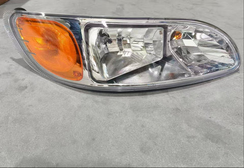 GA- PE-032A-RHead Lamp Silver Right Side For Peterbilt 587/387