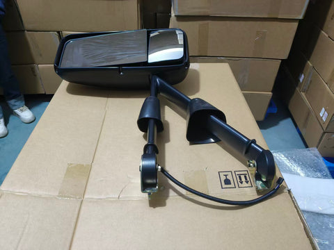 GA-KW-016AR Black Passenger Side Mirror Complete For Kenworth T660 T600 T370 T170 2008 2009 2010 2011 2012 2013 2014 2015 2016 2017
