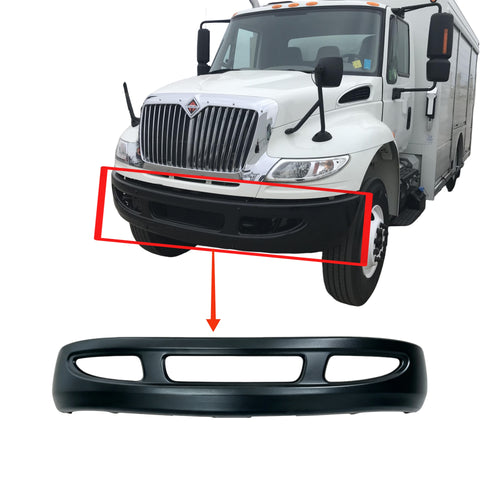 GA-IN-056B Front Steel Black Bumper 3664017C3 For International Durastar 4300 2002 2003 2004 2005 2006 2007 2008 2009 2010 2011 2012 2013 2014 2015 2016 2017 2018 2019