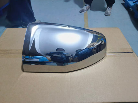 GA-PE-036-1A-L Door Mirror Cover Chrome Left Side LH (Driver Side) For Peterbilt 579 2022 2023 2024 2025 2026