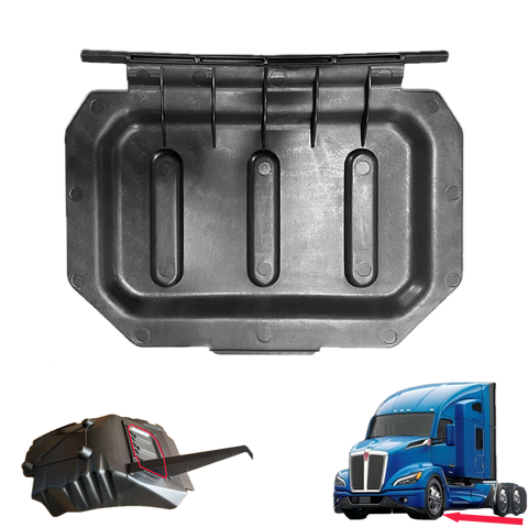 GA-KW-059-2 Cover fits Splash Guard Mud Flap For Kenworth T680 Next Gen 2022 2023 2024 2025
