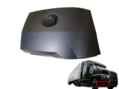 GA-MK-048B-R BUMPER CORNER WITH FOG LAMP HOLE Right Passenger Side for Mack Anthem 2017 2018 2019 2020 2021 2022 2023 2024