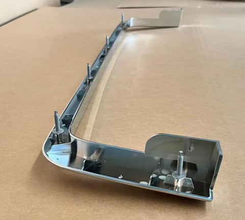 GA-CA1801-001B Chrome Front Bumper Trim Replacement For Freightliner Cascadia 2018 2019 2020 2021 2022 2023 2024 GA-FR-101-3B-YJ