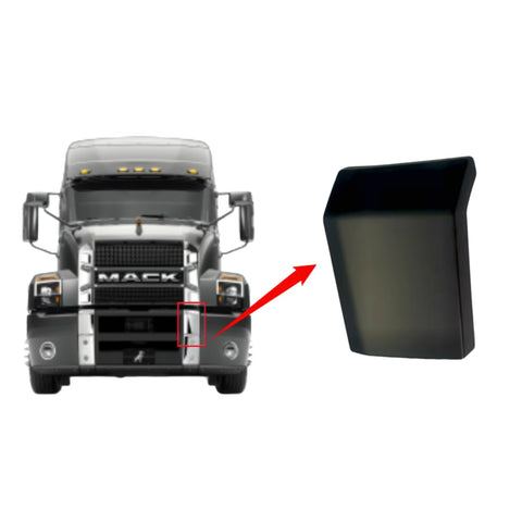 GA-MK-047-2B-L Bumper Trim Moulding BLACK Left Driver Side For Mack Anthem 2017+