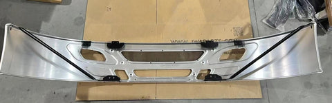 GA-IN-013D Bumper Chrome with Bracket For International Prostar 2007 2008 2009 2010 2011 2012 2013 2014 2015 2016 2017