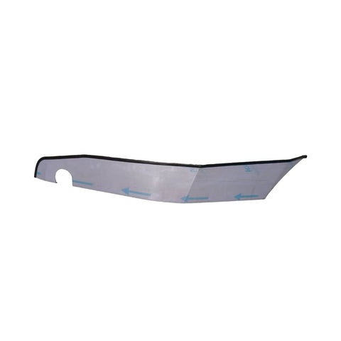 GA-FR-129-L Bumper Fin Chrome Steel LH For Freightliner Cascadia 2018 2019 2020 2021 2022 2023 2024