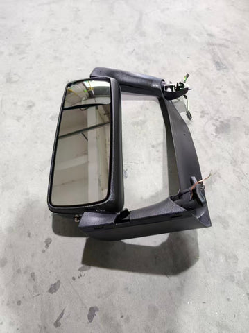 GA-V-129A Complete-R Door Mirror Complete With Bracket Chrome Cover Right Side For Volvo VNL 2018-2024
