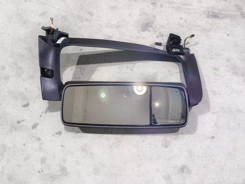 GA-V-129A Complete-L Door Mirror Complete With Bracket Chrome Cover Left Side For Volvo VNL 2018-2024