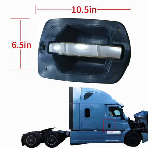 GA-FR-104-R Door Handle Right Side For Freightliner Cascadia 2018-2024 A18-67004-005/007