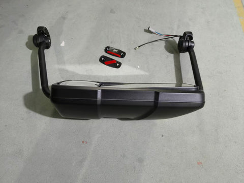 GA-MK-044B-R Black Door Mirror Assemblies W/Arms Right Side For Mack Anthem 2017+
