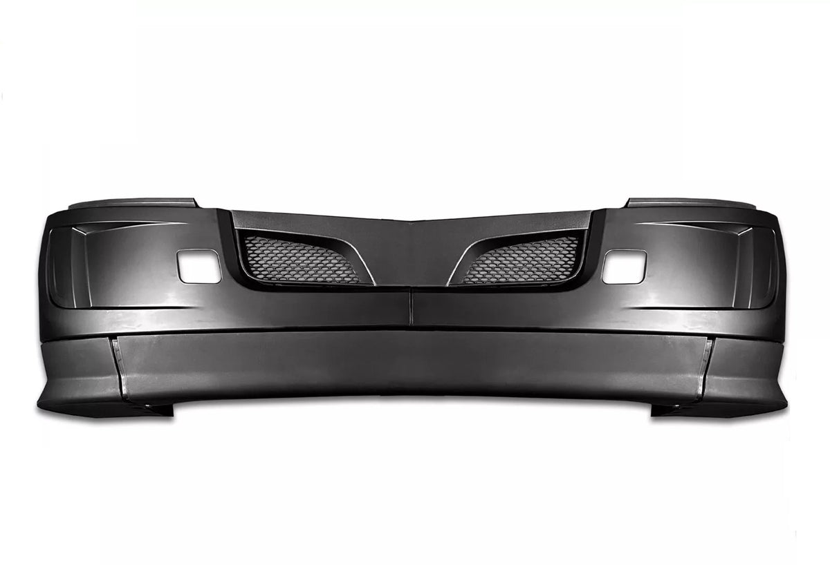 GA-PE-041A-COMPELETE Complete Front Bumper Outer Paint w/o Fog Lamp Hole (14 Pcs)Peterbilt 579 2023 2024 2025