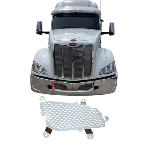 GA-PE-047-4-R Grille for Bumper Metal N45-6004-100 Right Side for PETERBILT 579 2023 2024 2025 2026