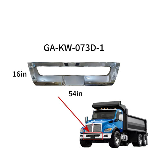 GA-KW-073D-1 Middle Bumper Steel For Kenworth T480