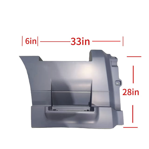 GA-V-089C-R Rear Step Fairing Panel for Volvo VNL 2018 2019 2020 2021 2022 2023 Passenger (RH) Side /39"