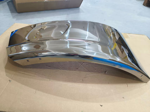 GA-KW-079-2C-R Corner Bumper Without Foglamp Hole Right Side For Kenworth T680 Next GEN 2022+