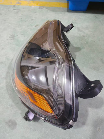 GA-KW-020B-L*Left Driver Side Halogen Head Lamp Headlights BLACK For Kenworth T680 2013 2014 2015 2016 2017 2018 2019 2020 2021