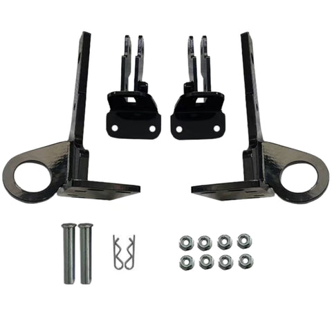 GA-BKKW-1B Black Deer Guard Bracket For Kenworth T680 Next Gen 2012 2013 2014 2015 2016 2017 2018 2019 2020 2021