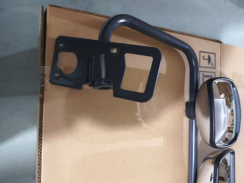 GA-FR-132A-L*Door Mirror Assembly Chrome Left Side For Freightliner Columbia 2001 2002 2003 2004 2005 2006 2007 2008 2009 2010 2011 2012 2013 2014 2015 2016 2017 2018 2019 2020