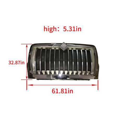 GA-IN-058 Grille Chrome for International WorkStar 7300 7400 7500 7600 /2008 2009 2010 2011 2012 2013 2014 2015 2016 2017 2018