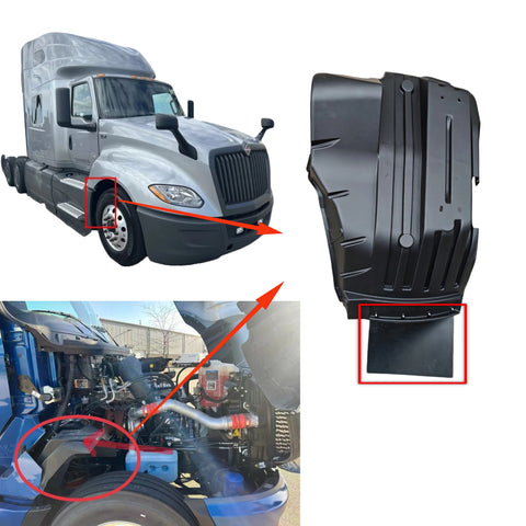GA-IN-097-2 Skin for Splash Guard Mud Flap Extension For Interational LT625 2018 2019 2020 2021 2022 2023