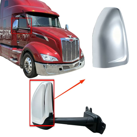 GA-PE-036-1A-R Door Mirror Cover Chrome Right RH (Passenger Side) For Peterbilt 579 2022 2023 2024 2025 2026