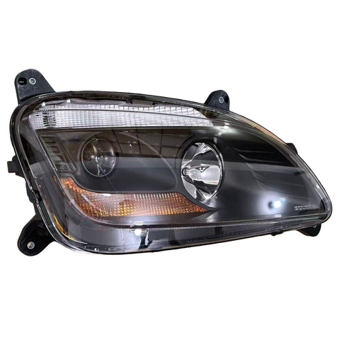 GA-PE-017B-R Halogen Type Projector Headlight Black RH For Peterbilt 579 2013 2014 2015 2016 2017 2018 2019 2020 2021