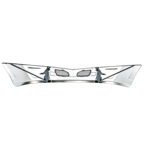 GA-PE-047C Steel Bumper ASSY W/O Fog Lamp Bole with Bracket for Peterbilt 579 2023 2024 2025 2026