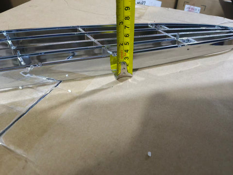 GA-IN-008A Chrome Side Grille Vent For International Durastar 4300