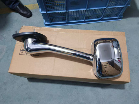 GA-FR-059C L Chrome Hood Mirror LH For Freightliner Cascadia 2008 2009 2010 2011 2012 2013 2014 2015 2016 2017