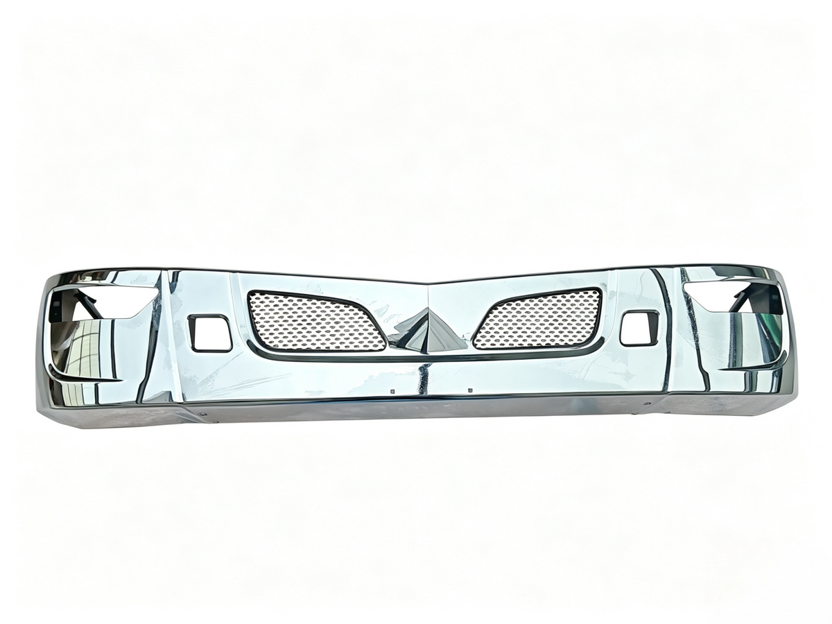 GA-PE-047A Steel Bumper ASSY with Fog Lamp Hole with Bracket For Peterbilt 579 2023 2024 2025 2026