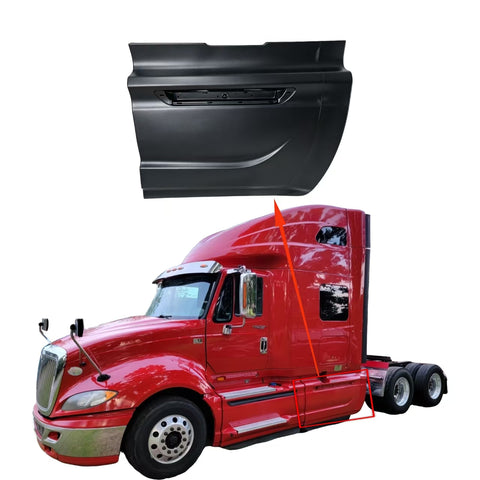 GA-IN-045B-L Short Side fairing panel Chassis Skirt LH 43"For International Prostar 2008-2020