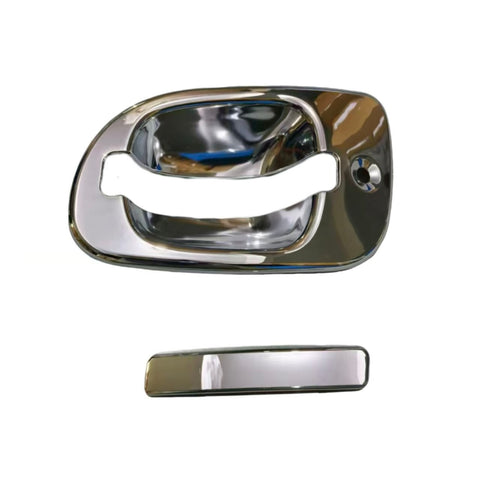 GA-FR-028-R Chrome Door Handle Cover RH For Freightliner Cascadia 2008 2009 2010 2011 2012 2013 2014 2015 2016 2017