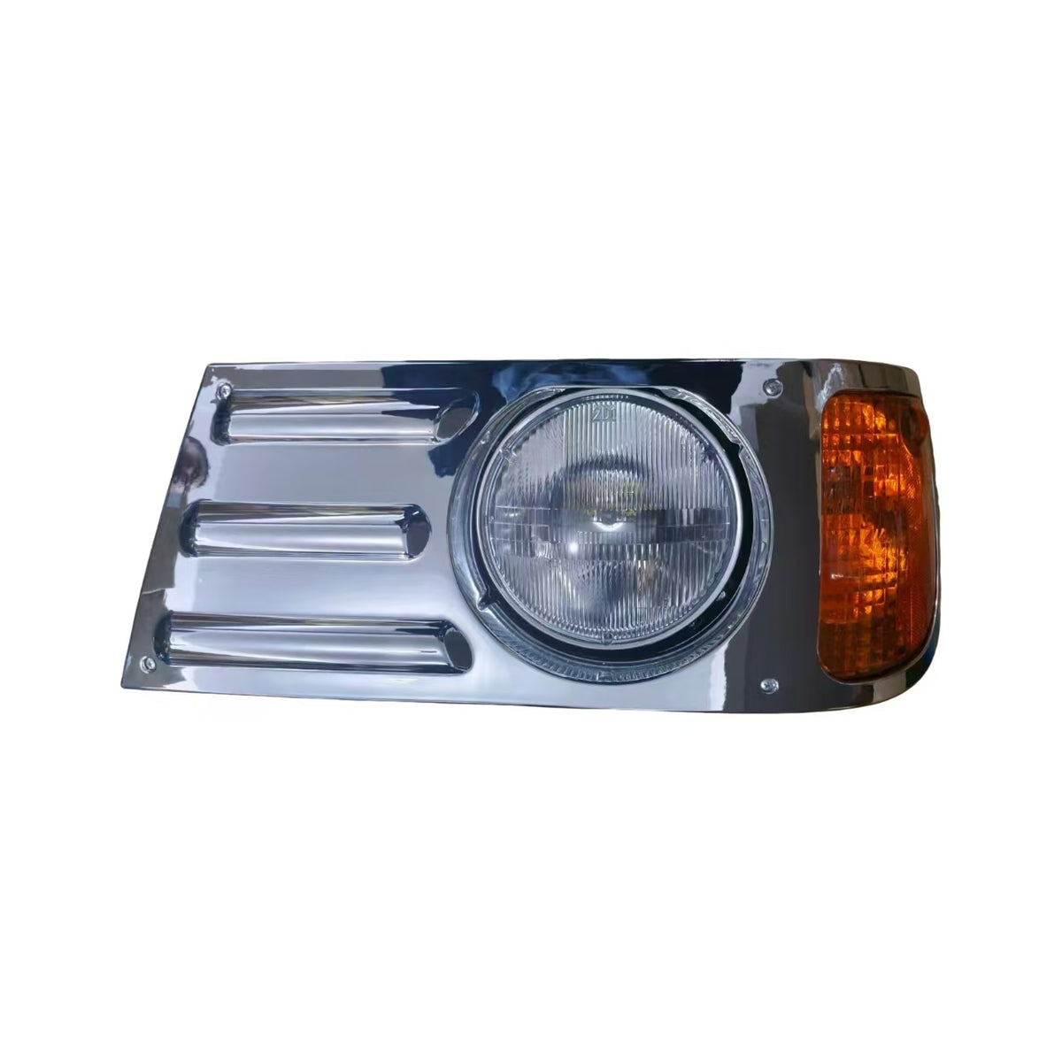 GA-MK-012BL Headlight Chrome - Driver Side For Mack Granite CV713