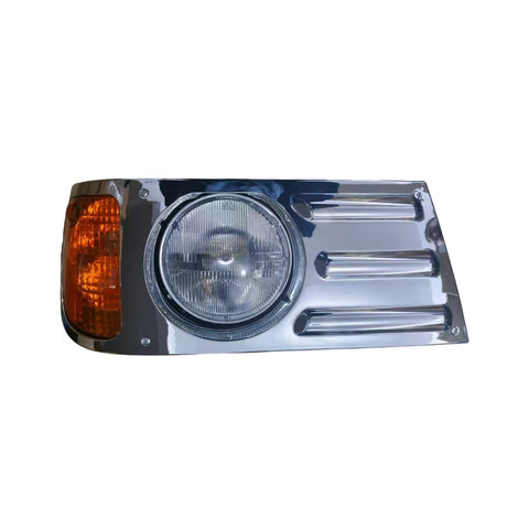 GA-MK-012BR Headlight Chrome - Passenger Side For Mack Granite CV713