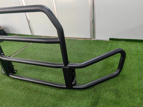 GA-DG043B-V25 Black Deer Guard Bumper with Bracket For Volvo VNL 2025+