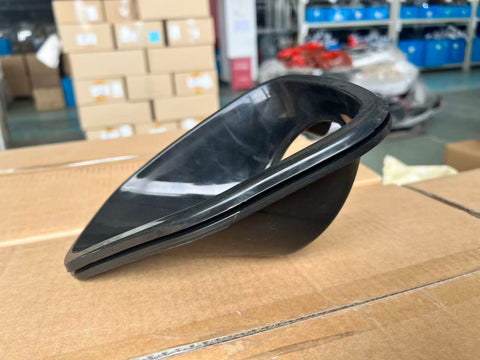 GA-T6801408-001L Black Fog Light Bezels Driver Side For Kenworth T680 2013 2014 2015 2016 2017 2018 2019 2020 2021 GA-KW-038A-L-YJ