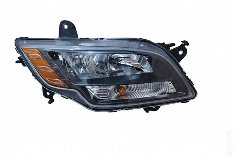 GA-IN-107A-R Halogen Headlight Black Right Side For International MV 2022 2023 2024