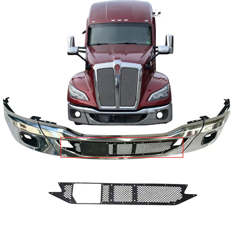 GA-KW-079-3 Center Bumper Grille For Kenworth T680 Next GEN 2022 2023 2024 2025 2026