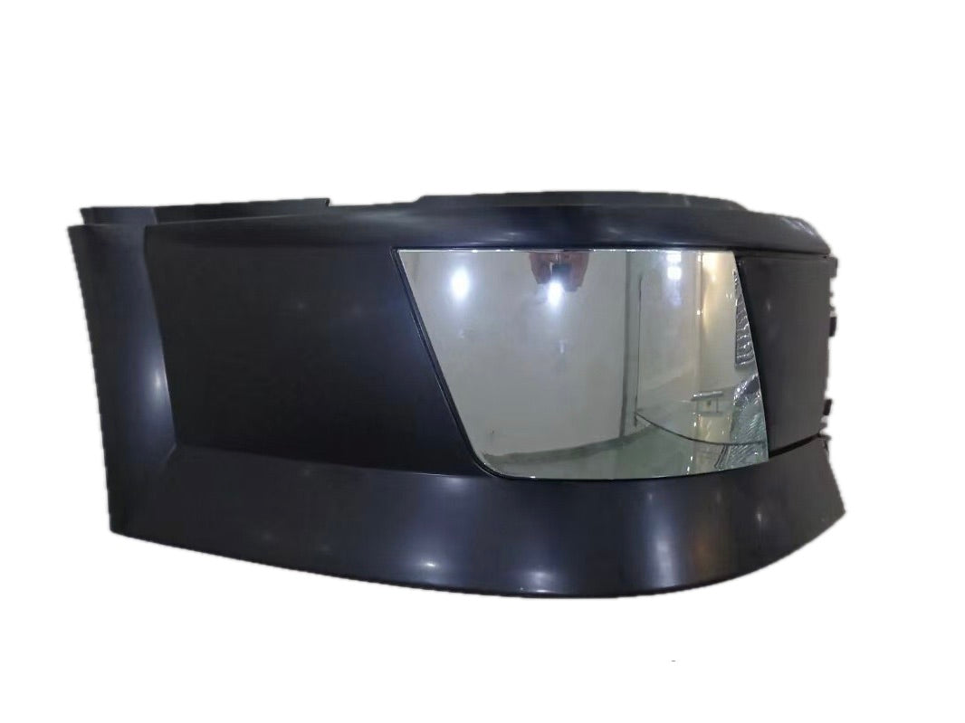 GA-V-015A-R Volvo VNL 2004 2005 2006 2007 2008 2009 2010 2011 2012 2013 2014 2015 Corner Bumper W/O Fog Hole With Chrome Cover Trim Rh