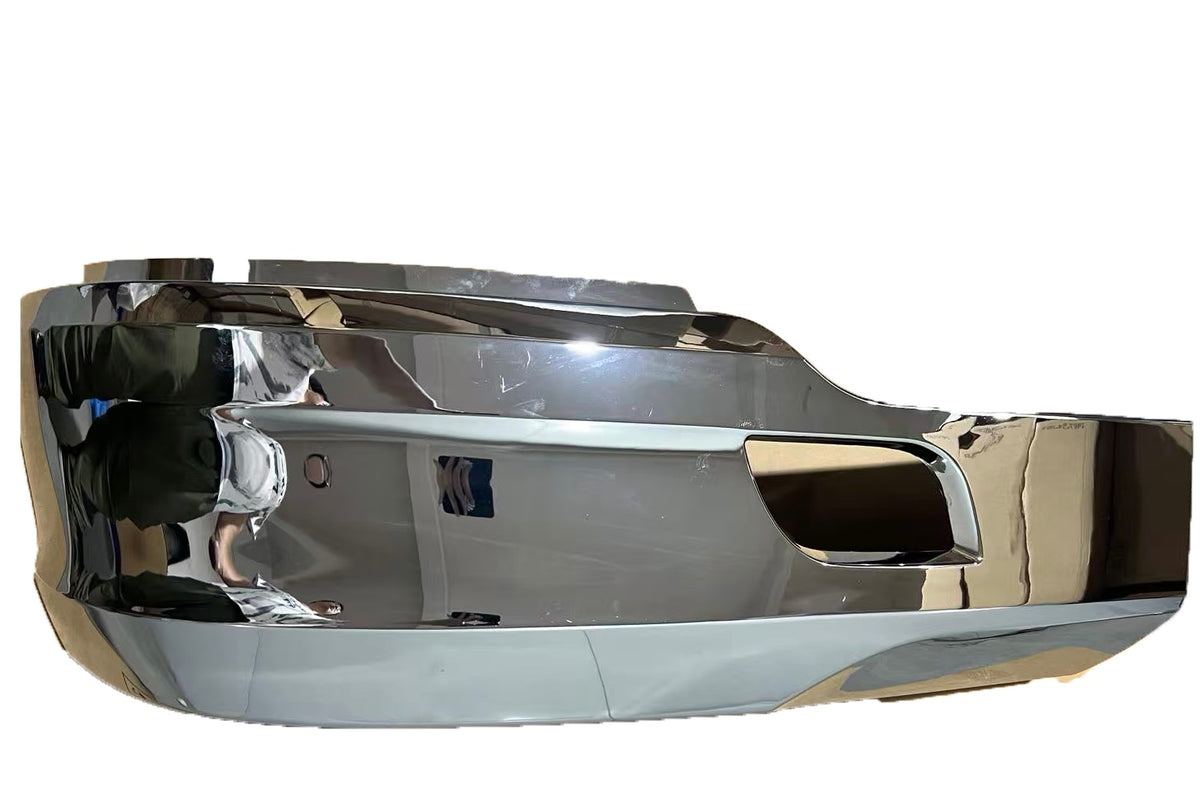 GA-KW-017BR Chrome Bumper W/O Fog Lamp Hole RH Passenger Side for Kenworth T680 2012 2013 2014 2015 2016 2017 2018 2019 2020 2021