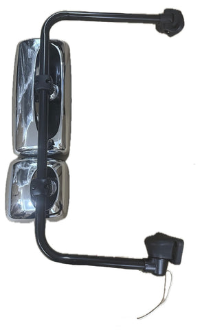 GA-FR-041-R Door Mirror Chrome Assembly with Arm Right For Freightliner M2 2003 2004 2005 2006 2007 2008 2009 2010 2011 2012 2013 2014 2015 2016