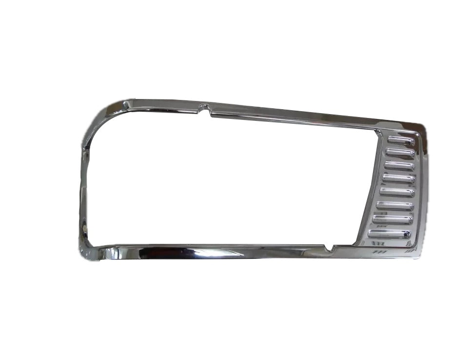GA-PE-002-1L Peterbilt 377 Headlamp Bezel Chrome Driver Left Side
