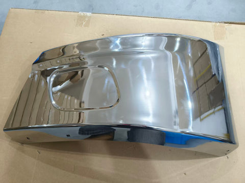 GA-KW-079-2C-L Corner Bumper Without Foglamp Hole Left Side For Kenworth T680 Next GEN 2022+