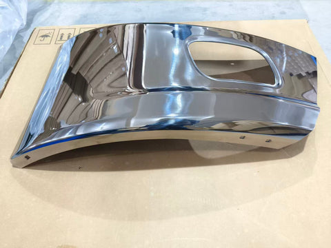 GA-KW-079-2A-L Corner Bumper With Foglamp Hole Left Side For Kenworth T680 Next GEN 2022+