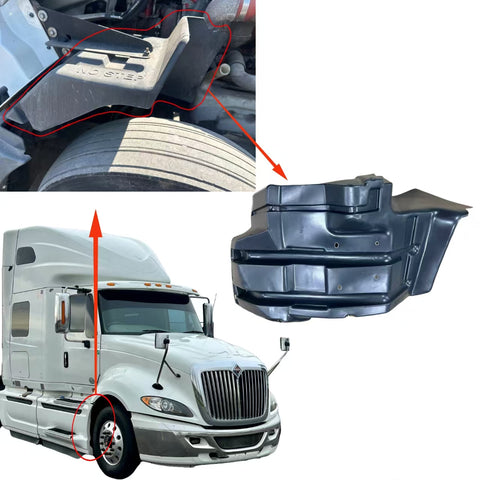 GA-IN-036-R Mudguard Inner RH For International Prostar