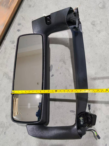 GA-V-129A Complete-L Door Mirror Complete With Bracket Chrome Cover Left Side For Volvo VNL 2018-2024