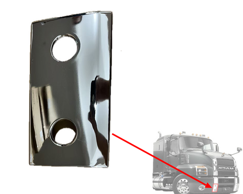 GA-MK-047-1A-R Bumper Trim Moulding Right Passenger Side For Mack Anthem 2017 2018 2019 2020 2021 2022 2023 2024